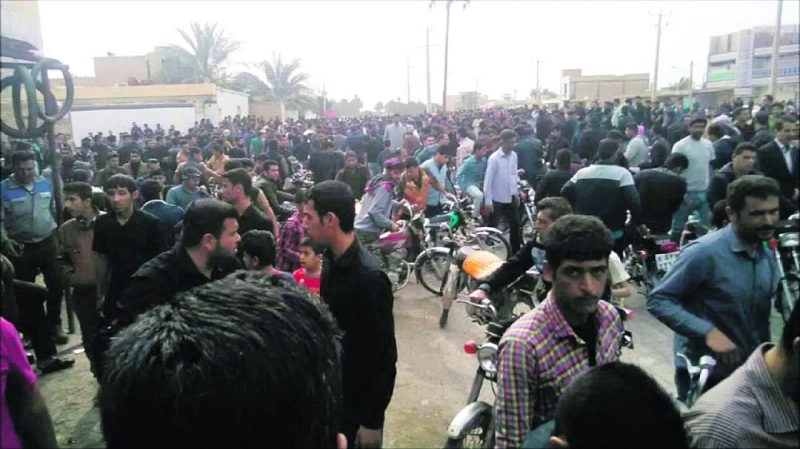 امتداد احتجاجات الأحواز إلى مدن خوزستان