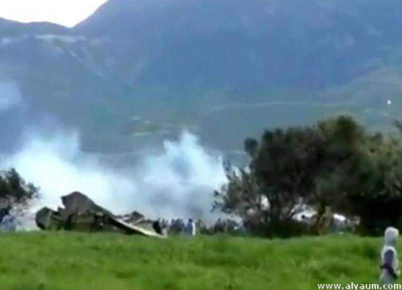 الدفاع الجزائرية:مقتل 257 راكباً في تحطم الطائرة العسكرية
