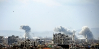استمرار قصف النظام السوري لجيوب المعارضة بريف دمشق