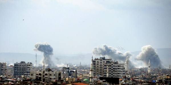 استمرار قصف النظام السوري لجيوب المعارضة بريف دمشق