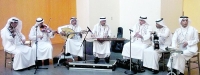 يقود الفرقة الموسيقية المشاركة الفنان بندر الشريف (اليوم)
