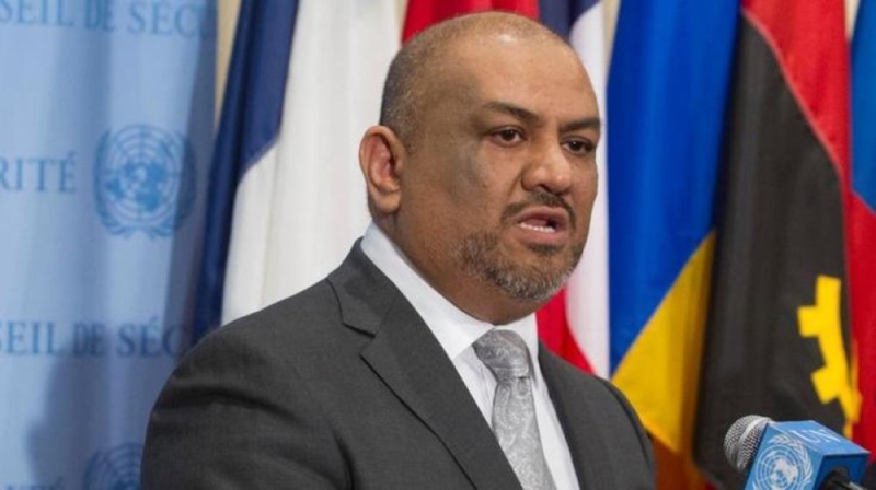 وزير الخارجية اليمني: لا بديل عن المسار السياسي برعاية الأمم المتحدة لإنهاء الإنقلاب وإعادة الشرعية