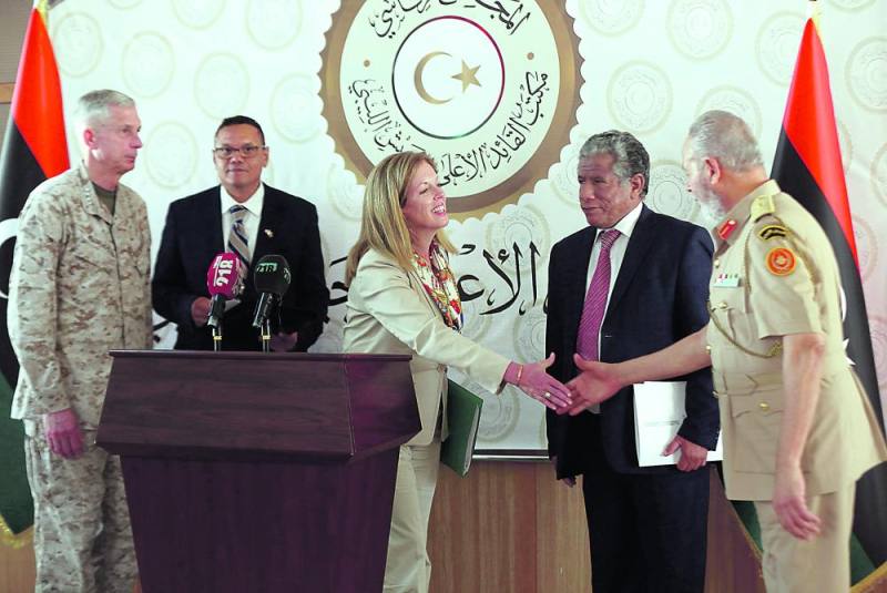طرابلس ترغب في «توسيع التعاون» مع واشنطن