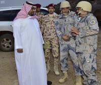 نائب أمير نجران ينقل تحيات القيادة لرجال حرس الحدود