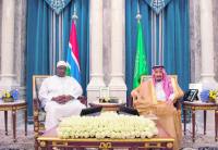 الملك يبحث العلاقات ومجالات التعاون مع جمهورية جامبيا