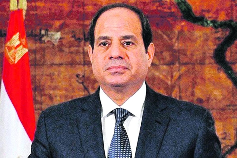 الرئيس المصري: خادم الحرمين حريص على التضامن العربي