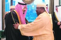 الملك يستقبل رؤساء القمر والسودان والجابون ووزير خارجية الإمارات