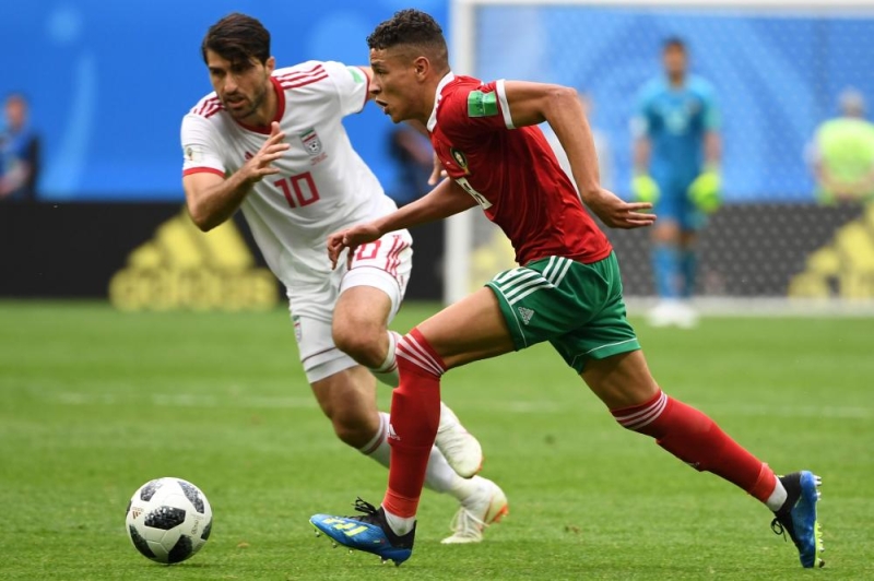 المغرب يخسر أمام إيران بهدف قاتل