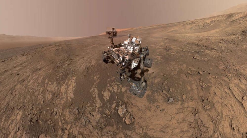 أحدث «سيلفي» على المريخ!