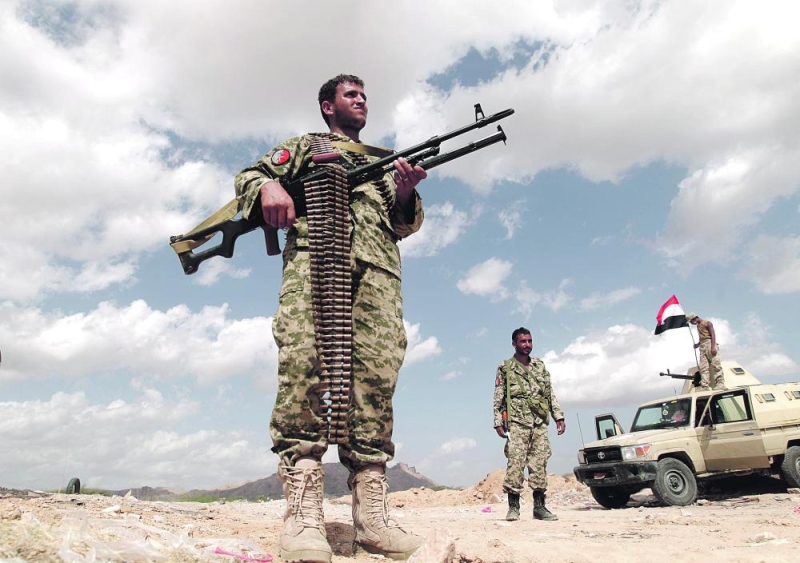 الجيش اليمني يستكمل السيطرة على مديرية نعمان