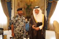 أمير مكة يقلد قائد قوات أمن الحج والعمرة الرتبة الجديدة
