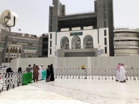إغلاق باب الملك عبدالعزيز في الحرم المكي لاستكمال التوسعة