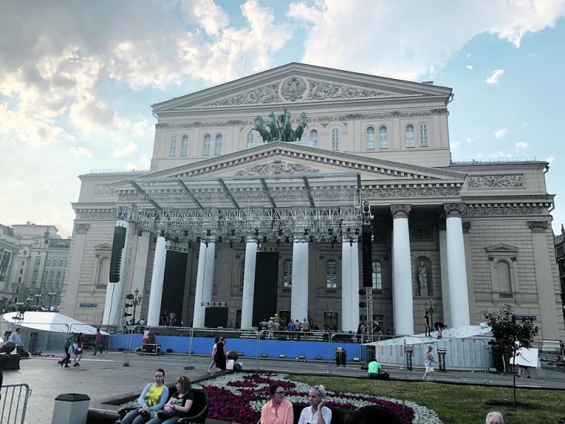 مسرح البولشوي معلم سياحي ورمز قومي روسي