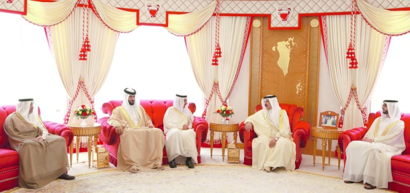 ملك البحرين يشيد بدعم المملكة والإمارات والكويت لبلاده