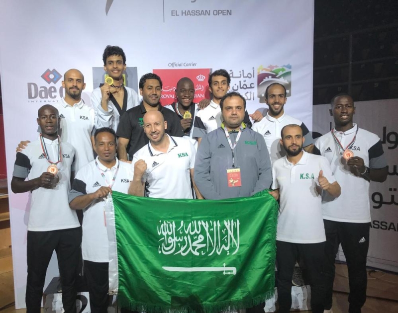 4 ميداليات لأخضر التايكوندو في دولية الأردن
