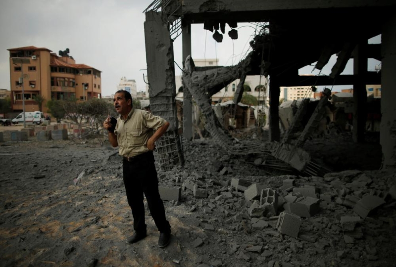 إصابة عدد من الفلسطينيين في قصف إسرائيلي لغزة