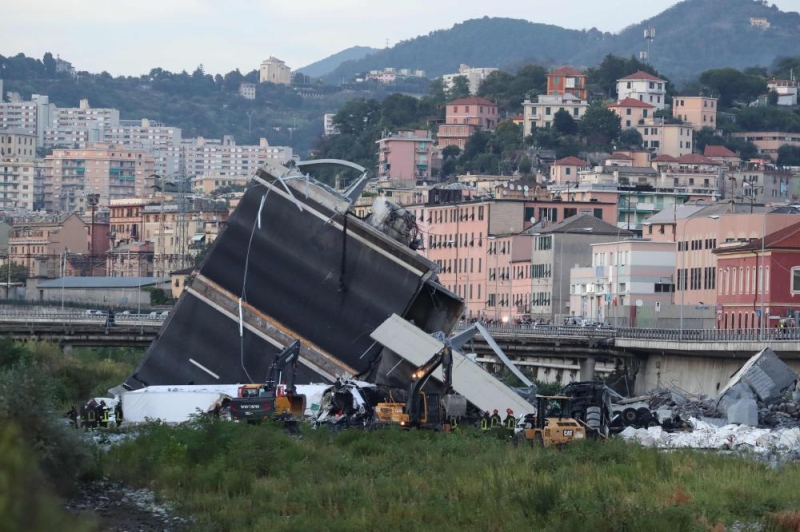السفارة في إيطاليا: لم يرد اي بلاغ بوجود مواطنين في حادثة الجسر