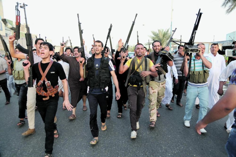 ميليشيا الحشد الشعبي تشتبك مع الجيش العراقي