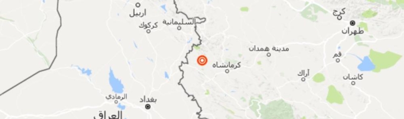 زلزال بقوة 6 درجات يضرب غرب إيران ومصرع شخصين