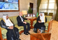 أمير الرياض يستقبل وفد لجنة الصداقة البرلمانية السعودية -الكرواتية  