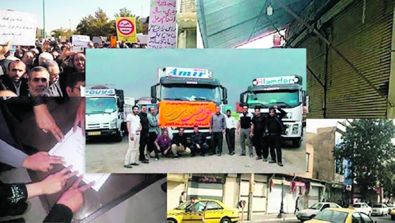 الإضرابات تتواصل في إيران والاحتجاجات تتصاعد