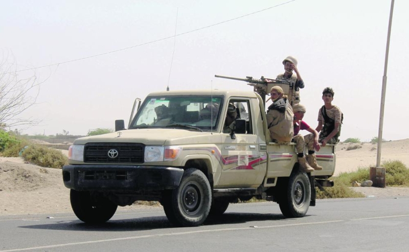 الجيش اليمني يتقدم أكثر في منطقة مران
