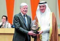 تسليم جائزة الأمير سلطان العالمية للمياه في نيويورك