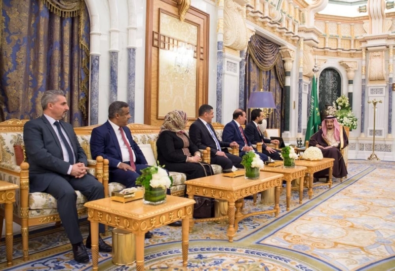 خادم الحرمين الشريفين يستقبل رئيس النواب العراقي