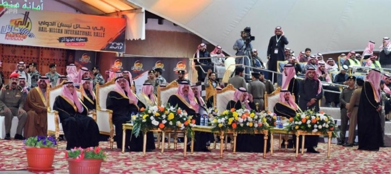الأمير عبدالعزيز بن سعد يتوج أبطال «رالي حائل»