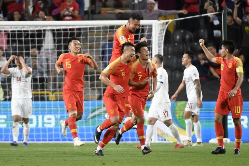 كأس آسيا: الصين تتأهل لدور الـ 16  بعد هزيمة الفلبين