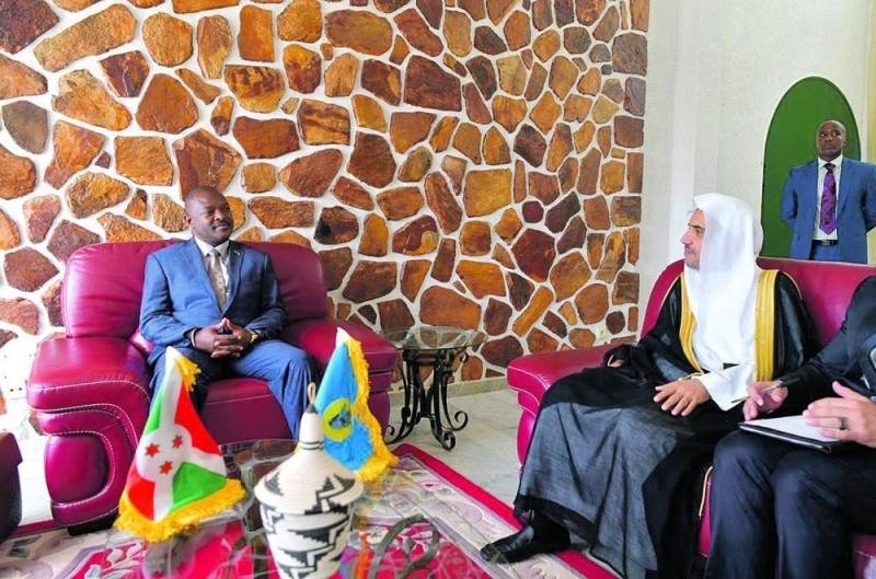 رئيس بوروندي يستقبل أمين رابطة العالم الإسلامي