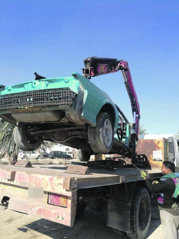 حصر وإزالة 250 سيارة مهملة بشوارع القطيف