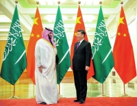 ولي العهد يبحث مع الرئيس الصيني المستجدات على الساحة الدولية