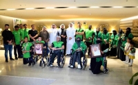 «أخضر قوى الإعاقة» يعود للرياض بـ 22 ميدالية