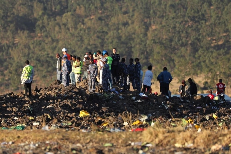 بكين : 8 ضحايا صينيين في حادث الطائرة الإثيوبية