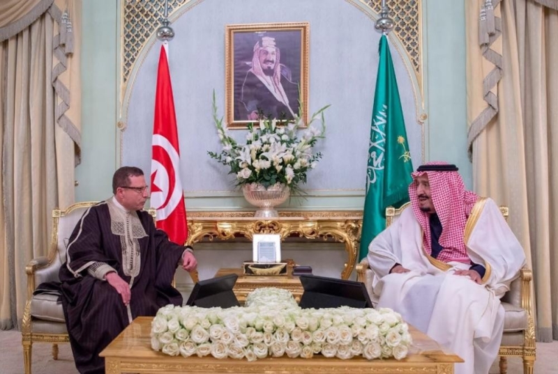الملك يلتقي وزير الشؤون الدينية التونسي