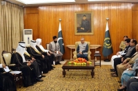 رئيس باكستان لـ «رئيس الشورى» : حريصون على تعزيز العلاقات مع المملكة