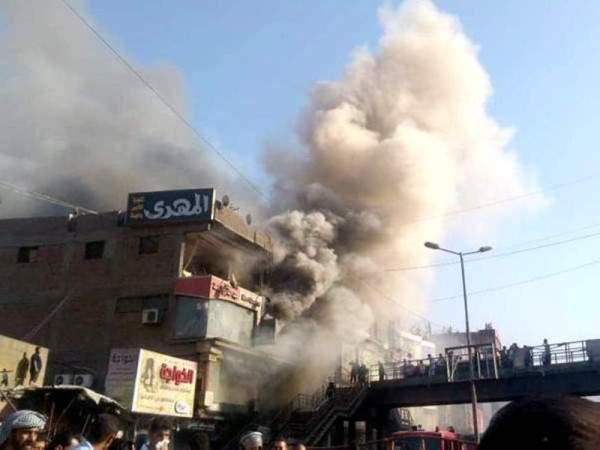 بالصور.. إصابة 51 في حريق هائل بالقاهرة