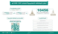 «التعليم» تعلن عن 10456 وظيفة شاغرة