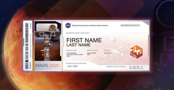 ناسا: فرصة لتكتب اسمك على المريخ
