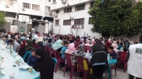 مركز الملك سلمان يقيم إفطاراً لـ 700 يتيماً في الضفة وغزة