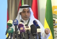مؤتمر صحفي مشترك للمتحدث باسم التحالف والسفير السعودي في اليمن