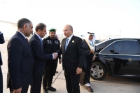 رؤساء العراق وموريتانيا وجيبوتي وغينيا بيساو يغادرون جدة