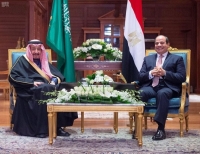 خادم الحرمين الشريفين يتلقى اتصالاً هاتفياً من الرئيس المصري