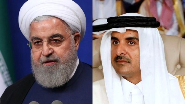 الرئيس الإيراني يشكر امير قطر لموقفه في قمم مكه