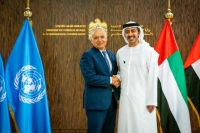 عبدالله بن زايد يشيد بدور الأمم المتحدة في ليبيا