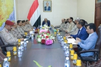 نائب الرئيس اليمني يستعرض الأوضاع الميدانية