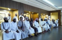 ضيوف خادم الحرمين يزورون معرض القرآن الكريم