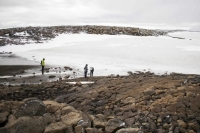 ذوبان أول نهر جليدي في أيسلندا
