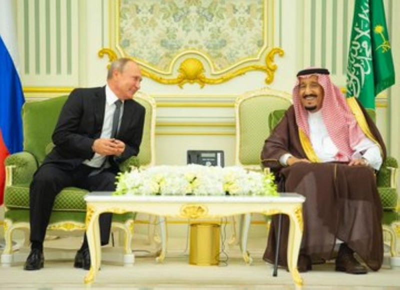 الملك والرئيس الروسي يشهدان فعالية شراكة الطاقة السعودية الروسية